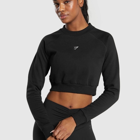 Donated - Training Fleece Cropped Sweatshirt - Picture 3 of 3